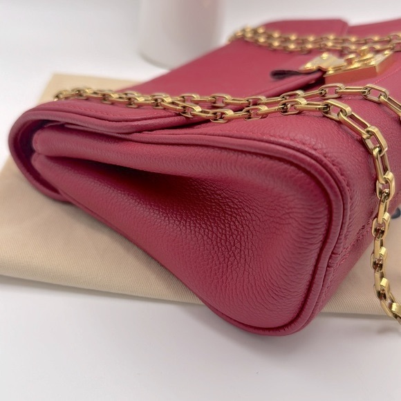 Louis Vuitton Rose Jaipur Monogram Empreinte Leather St Germain PM Bag - Picture 4 of 17